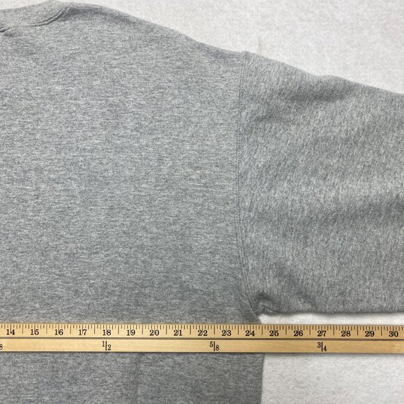 Vintage Seattle Washington Sweatshirt Men's XL Gray Printed Fleece Pullover - Picture 11 of 12